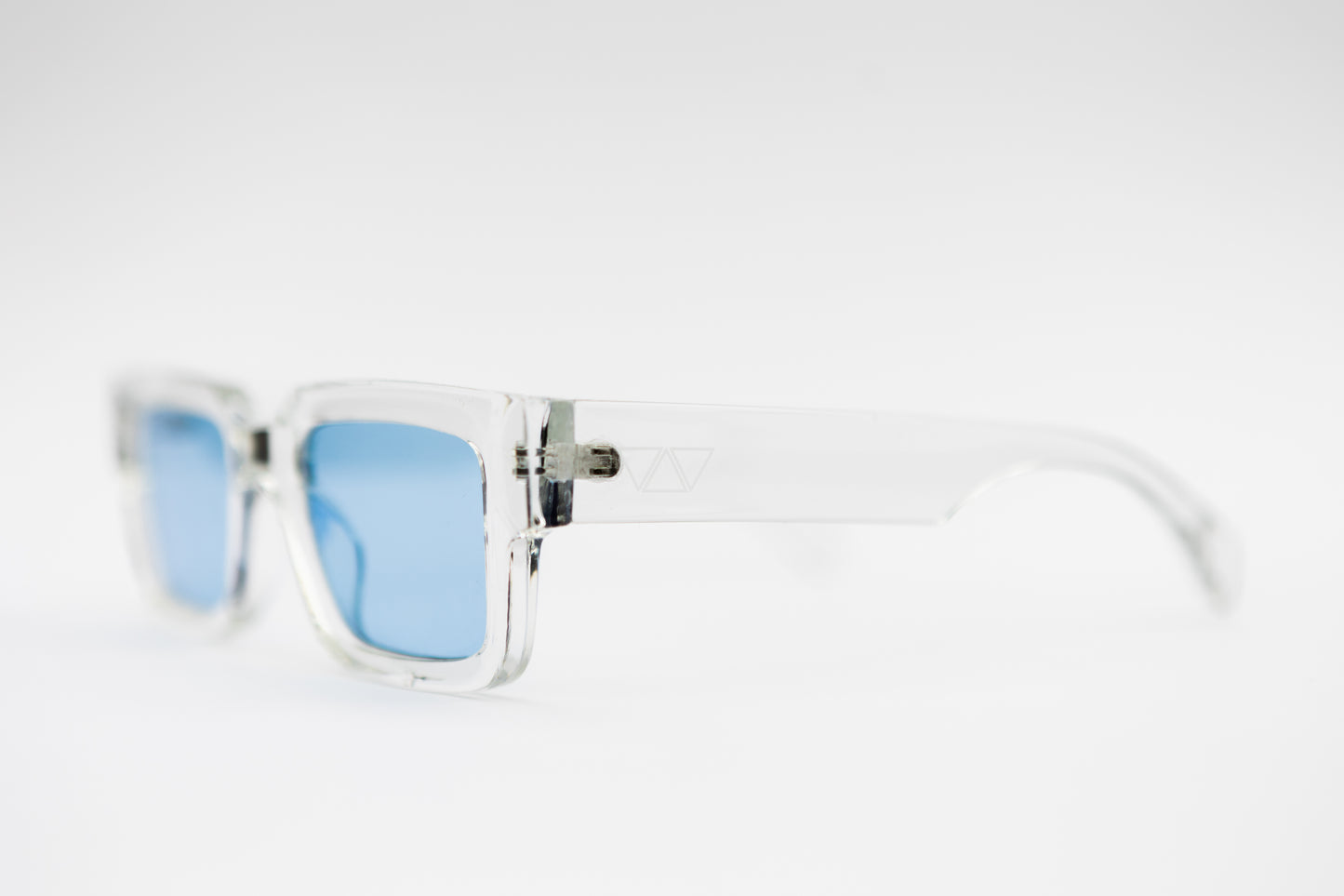 Zonnebril blauw glas